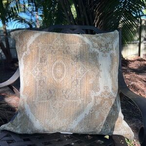 Z Gallerie XL Patterned Pillow only used for staging a house